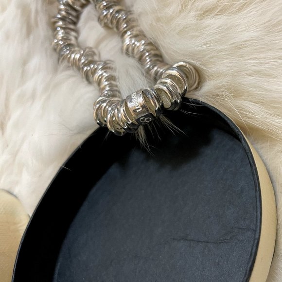 Genuine Links of London Heavy Sterling Silver Charm Sweetie Bracelet - Picture 3 of 5